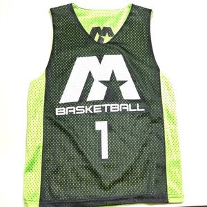 SMASH ATHLETIC basketball shirt youth reversible S